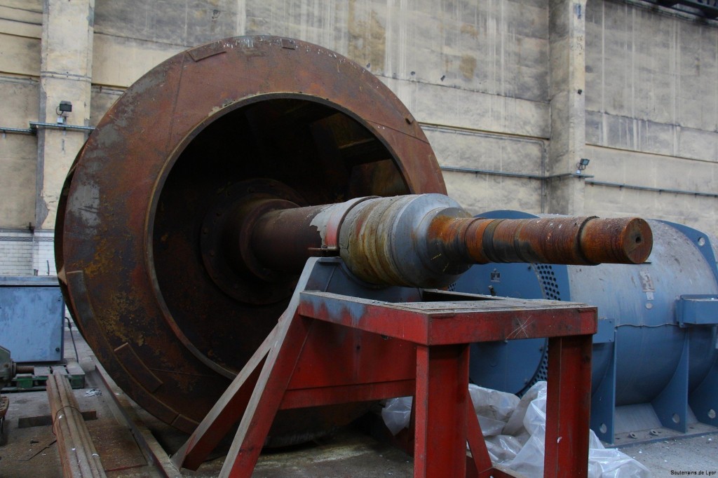 centrale éléctrique abandonnée