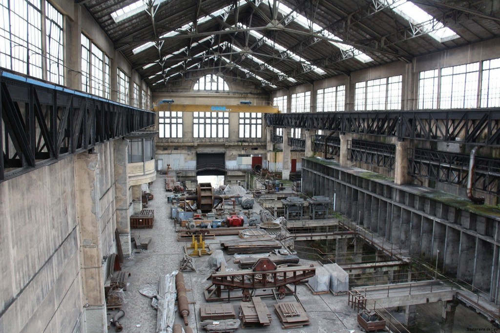 centrale éléctrique abandonnée