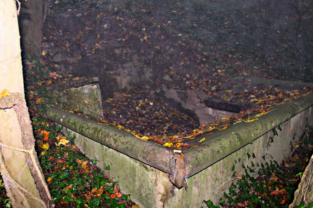 fontaine abandonnée